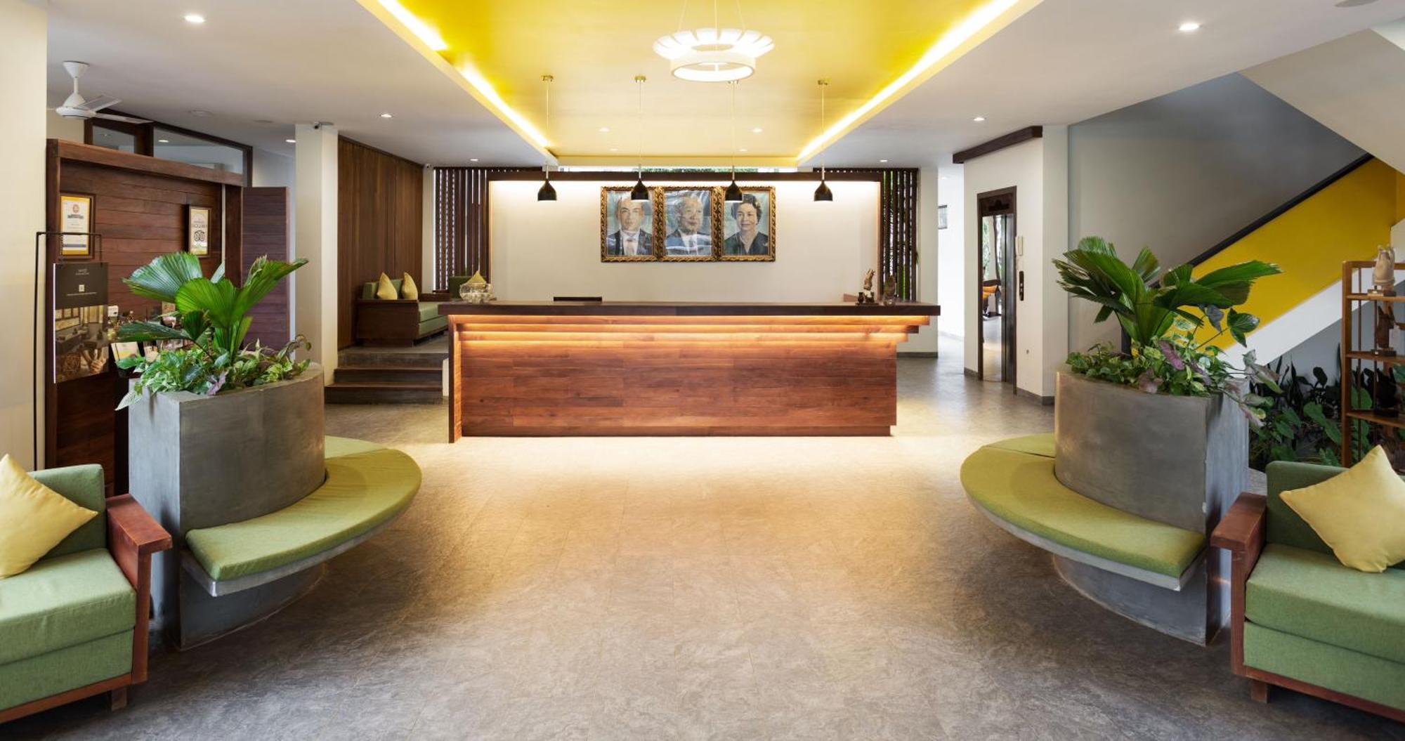 The Calm Oasis Hotel Siem Reap Exterior photo
